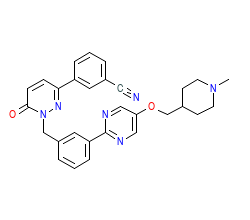 2D structure of the orthosteric ligand