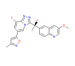 2D structure of the orthosteric ligand