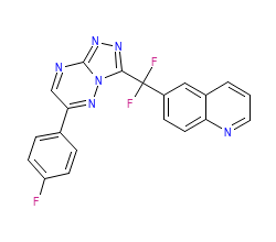 2D structure of the orthosteric ligand