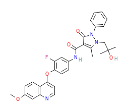 2D structure of the orthosteric ligand
