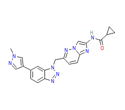 2D structure of the orthosteric ligand