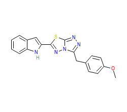 2D structure of the orthosteric ligand