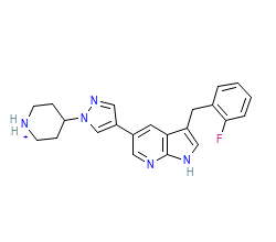 2D structure of the orthosteric ligand