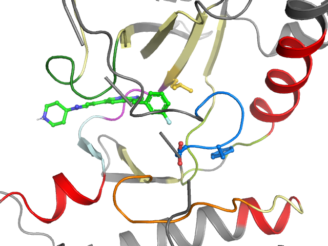 The orthosteric binding pocket
