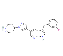 2D structure of the orthosteric ligand