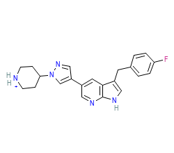 2D structure of the orthosteric ligand