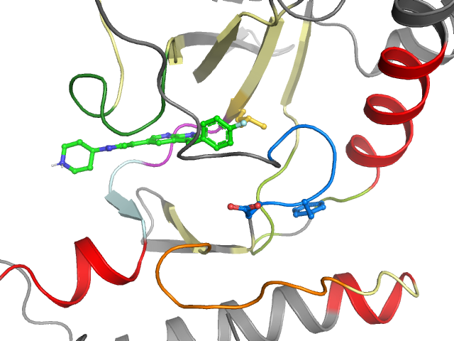 The orthosteric binding pocket