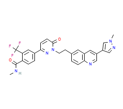 2D structure of the orthosteric ligand