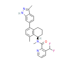 2D structure of the orthosteric ligand