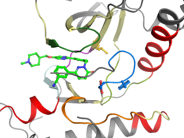 The orthosteric binding pocket