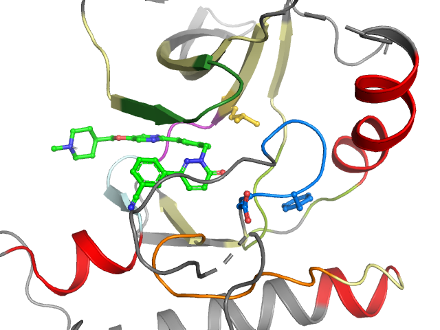 The orthosteric binding pocket