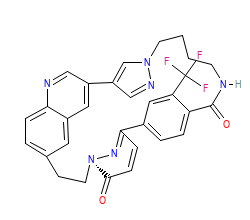 2D structure of the orthosteric ligand