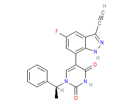 2D structure of the orthosteric ligand