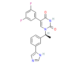 2D structure of the orthosteric ligand