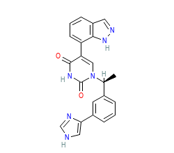 2D structure of the orthosteric ligand