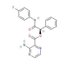 2D structure of the orthosteric ligand