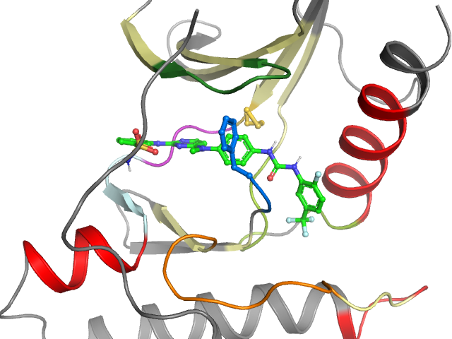 The orthosteric binding pocket