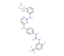2D structure of the orthosteric ligand