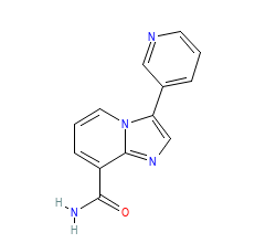 2D structure of the orthosteric ligand