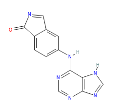 2D structure of the orthosteric ligand