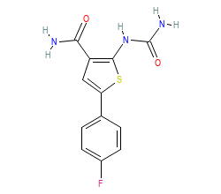 2D structure of the orthosteric ligand