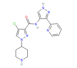 2D structure of the orthosteric ligand