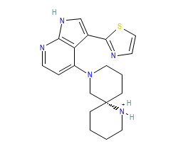 2D structure of the orthosteric ligand