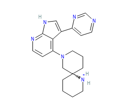 2D structure of the orthosteric ligand
