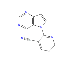 2D structure of the orthosteric ligand