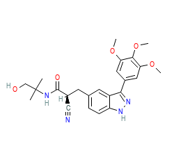 2D structure of the orthosteric ligand