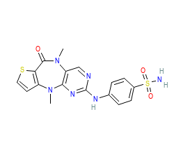 2D structure of the orthosteric ligand