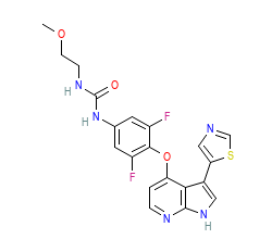 2D structure of the orthosteric ligand