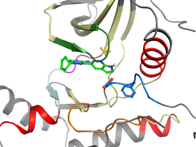 The orthosteric binding pocket