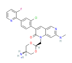 2D structure of the orthosteric ligand