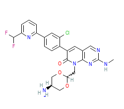 2D structure of the orthosteric ligand