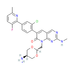 2D structure of the orthosteric ligand