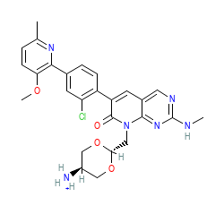 2D structure of the orthosteric ligand