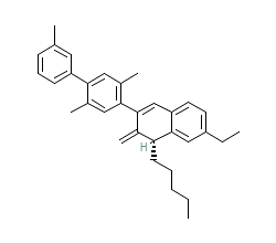 2D structure of the orthosteric ligand