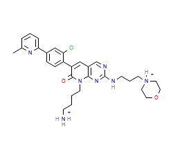 2D structure of the orthosteric ligand
