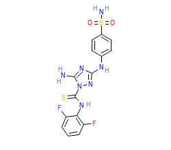 2D structure of the orthosteric ligand