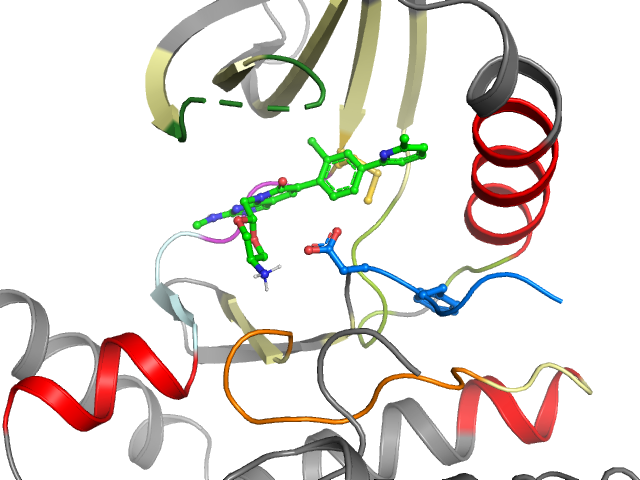 The orthosteric binding pocket