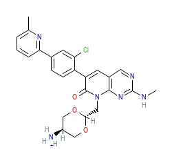 2D structure of the orthosteric ligand