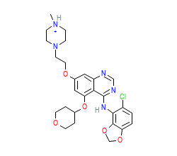 2D structure of the orthosteric ligand