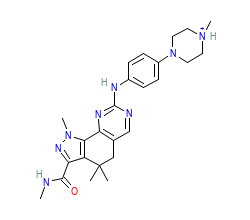 2D structure of the orthosteric ligand