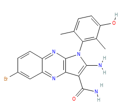 2D structure of the orthosteric ligand