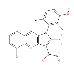 2D structure of the orthosteric ligand