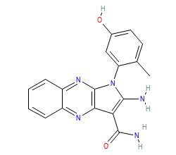 2D structure of the orthosteric ligand