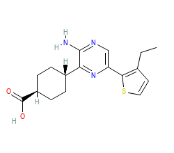 2D structure of the orthosteric ligand