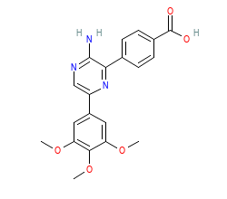 2D structure of the orthosteric ligand