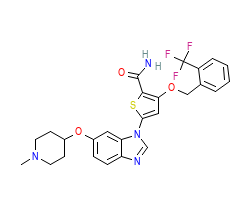 2D structure of the orthosteric ligand